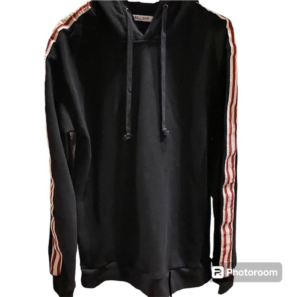 Men’s black hoodie